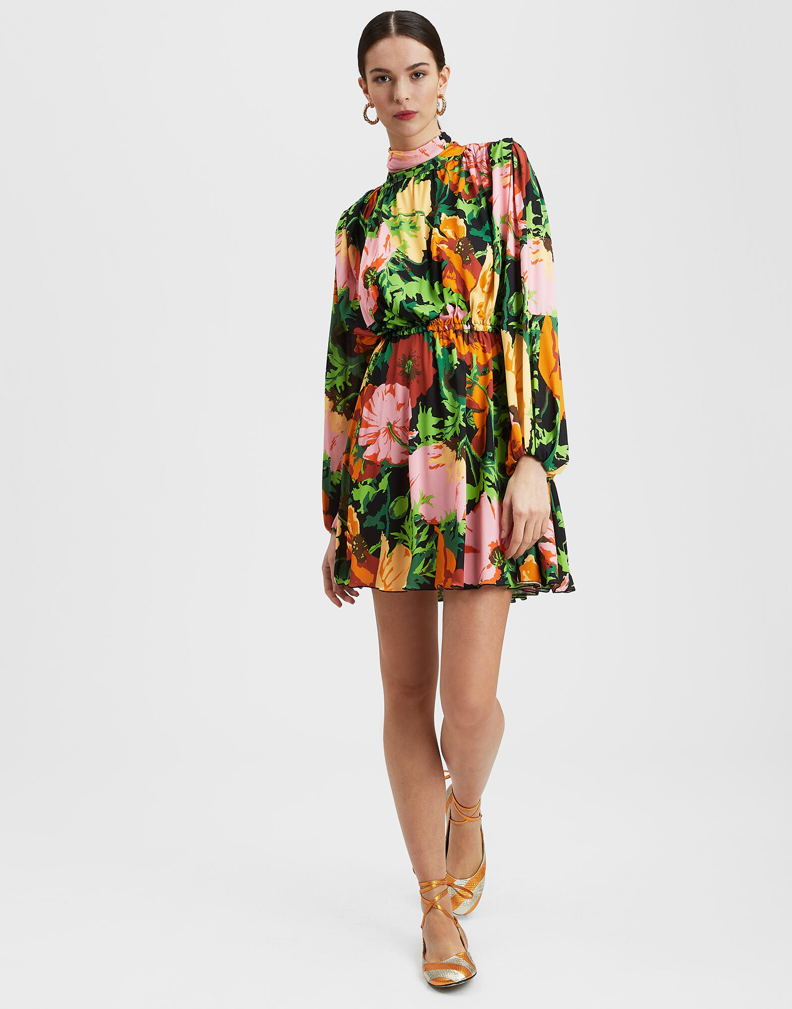 La DoubleJ Demeter Mini Dress Wonderland Black DRE0629JER036WON01BL01