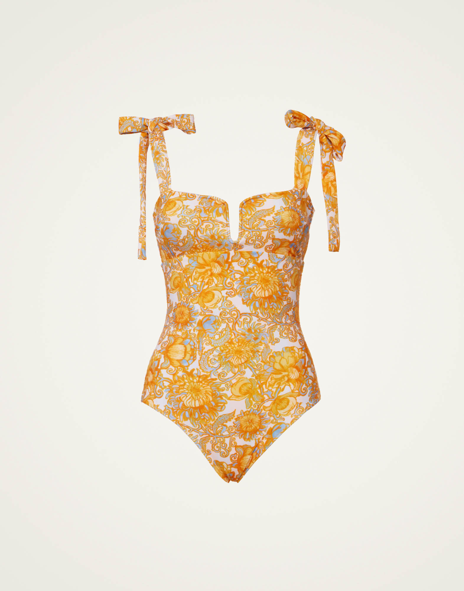 La DoubleJ Barbarella Swimsuit Anemone Small Orange SWI0051LYC001ANE04OR02