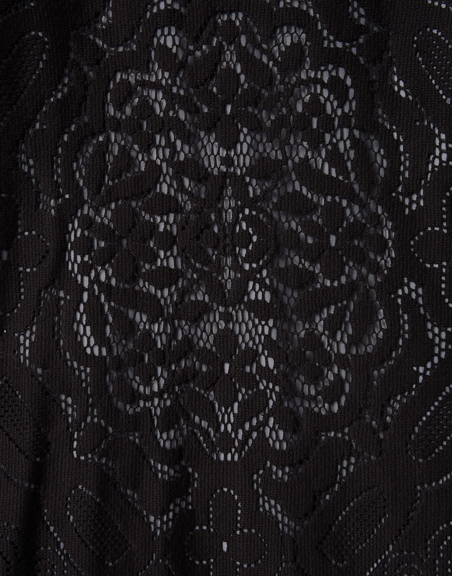 La DoubleJ Lacey Swing Dress Solid Black DRE0418EMB064SOLIDBL01