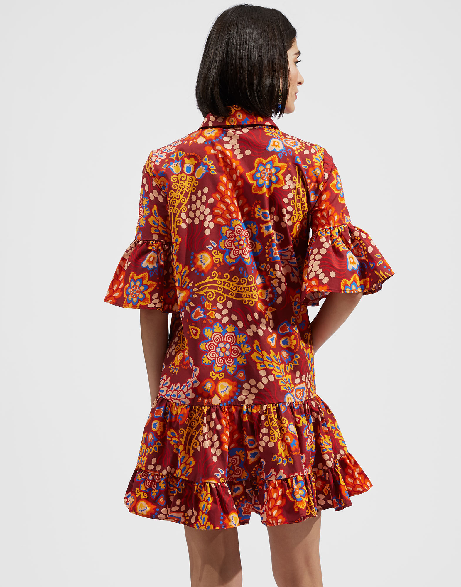 La DoubleJ Choux Dress Taranta DRE0193COT001TAR0001