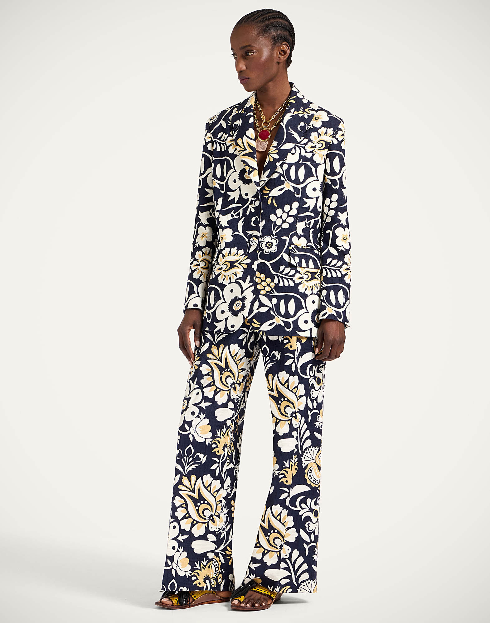 La DoubleJ Jones Jacket Selva Blue JAC0106COT005SEL06BU03