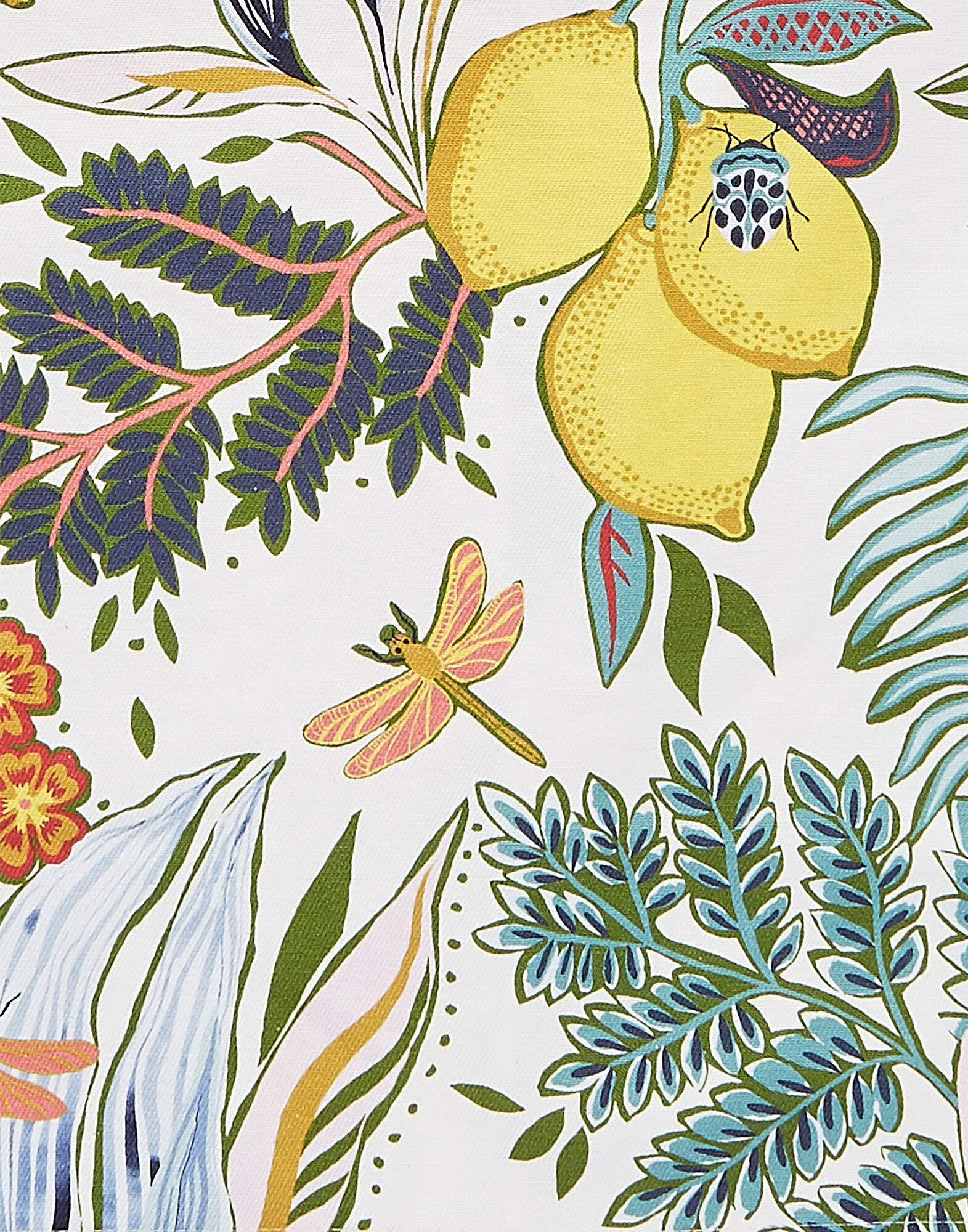 La DoubleJ Apron Botanical APR0001COT018BOT0005