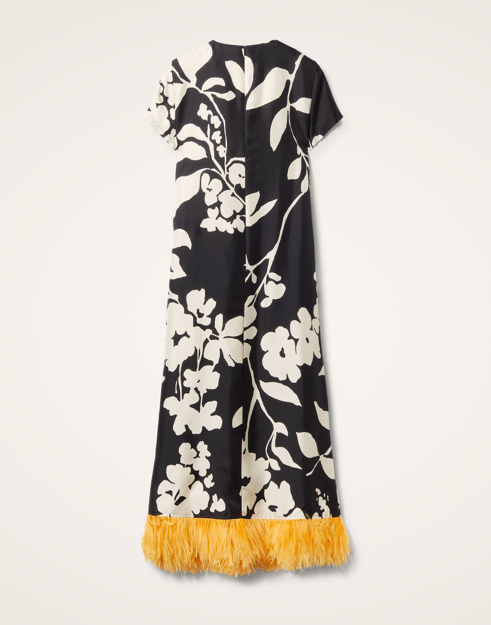 La DoubleJ Swing Dress (With Feathers) Winter Jasmine DRE0316SIL001WIJ0001