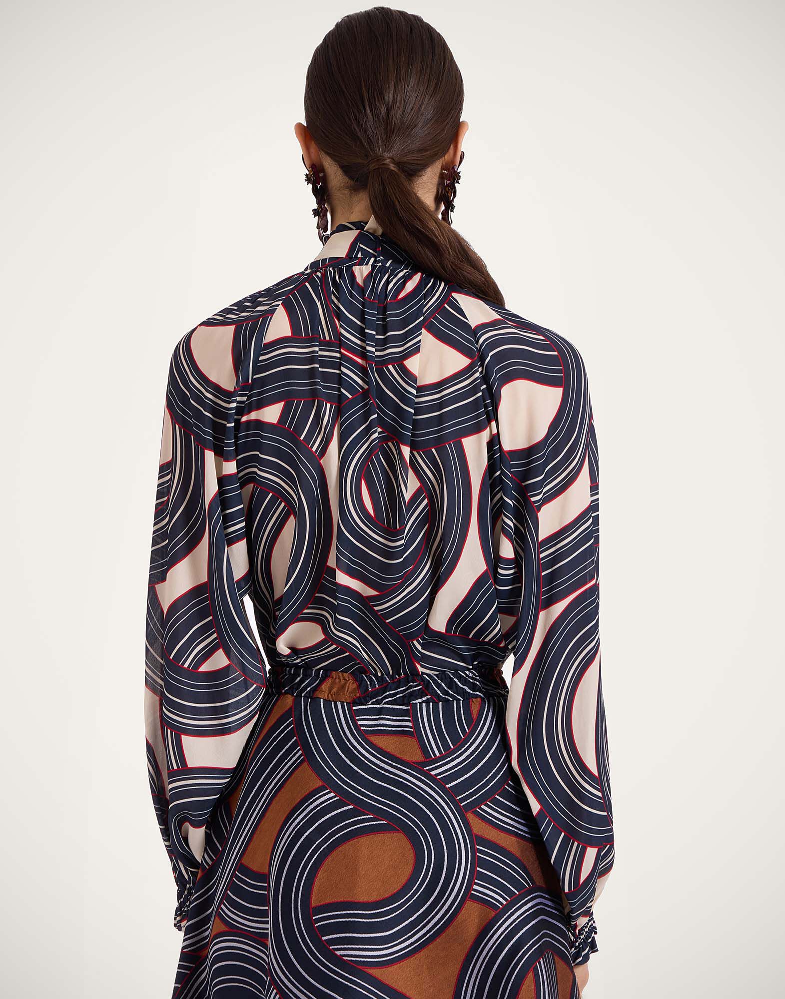 La DoubleJ Cerere Blouse Montecarlo Cream SHI0120VIS019MTC01WH03