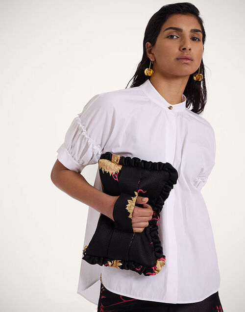 La DoubleJ Hand Pochette Derby Black BAG0059JCQ108DER02BL01