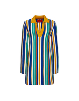 La DoubleJ Bay Polo Dress Multicolor Verde DRE0496KNI076VA155GR02