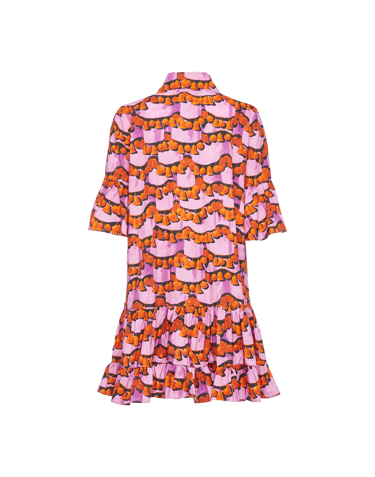 La DoubleJ Choux Dress Liberace Ciclamino DRE0193COT001LBR0002