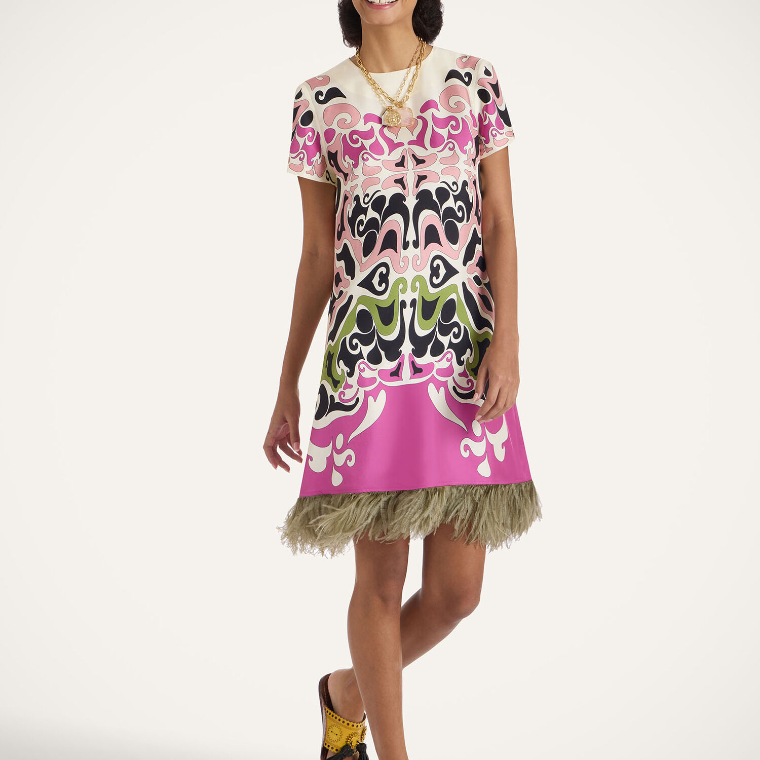 La Double J Mini Swing Dress
