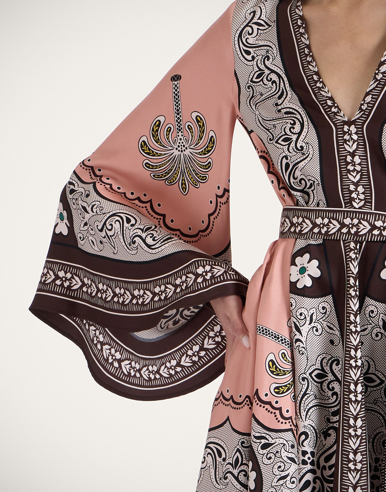 La DoubleJ Mini Magnifico Dress Mirage Plac&eacute;e Pink DRE0575SIL006AGE01PI01