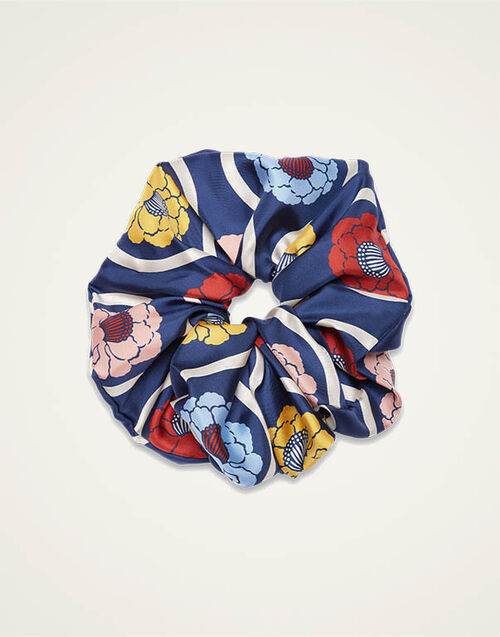 La DoubleJ Giga Scrunchie Whitsun Blue SCR0003SIL001FSK01BU03