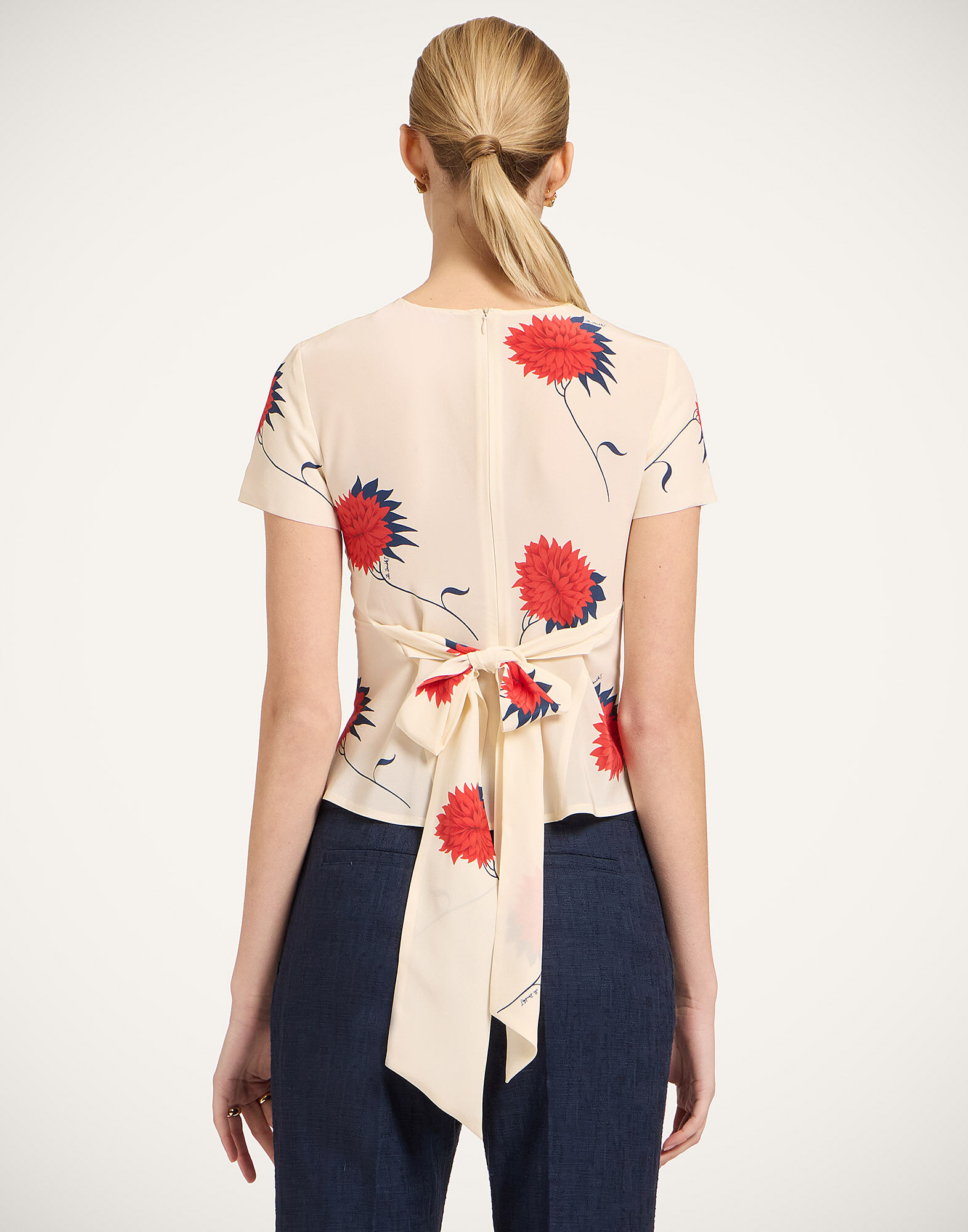 La DoubleJ Chignon Top Derby Ecru TOP0207CRE002DER03BR05