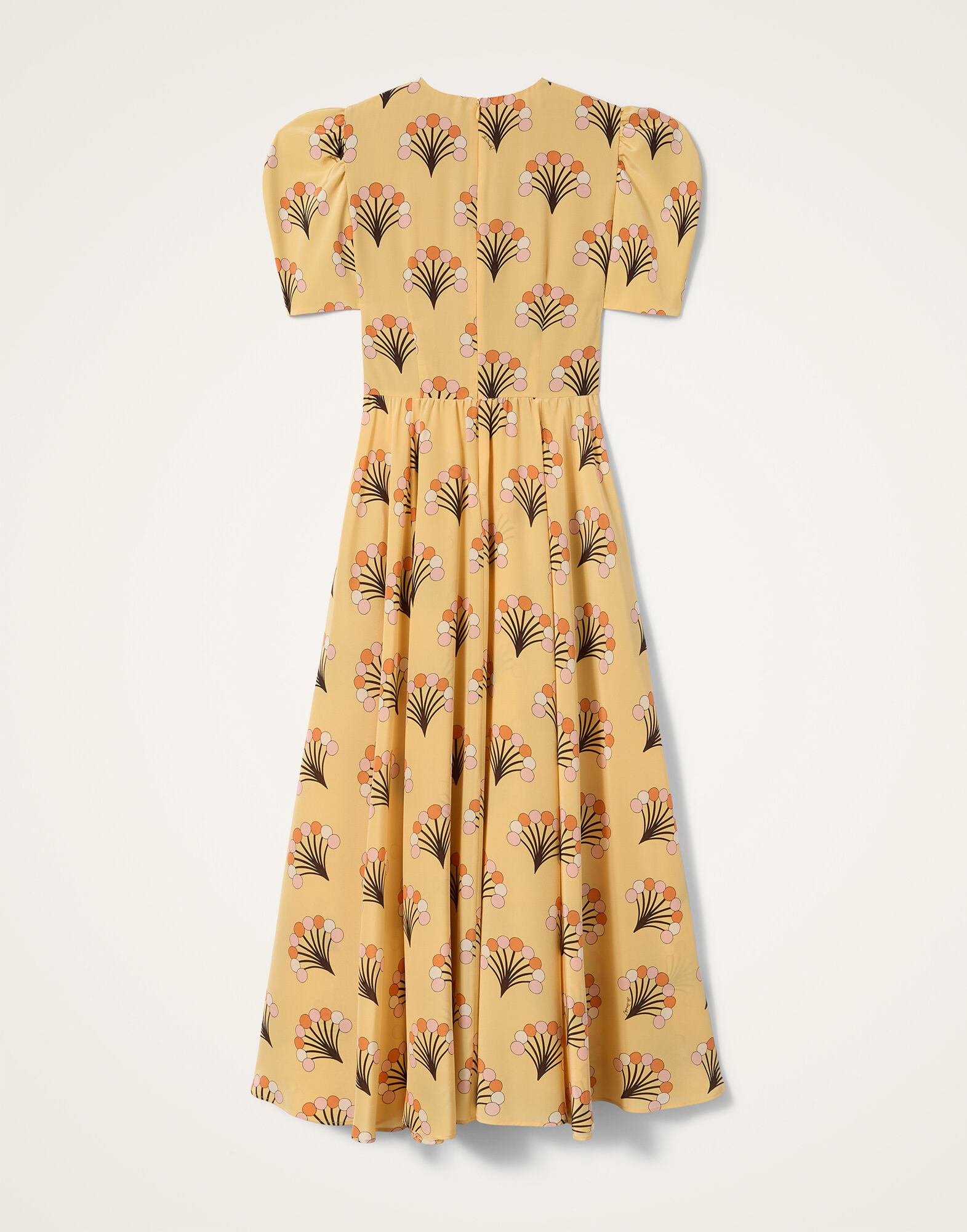 La DoubleJ Petal Dress Florette Yellow DRE1032CRE001FLO05YE02