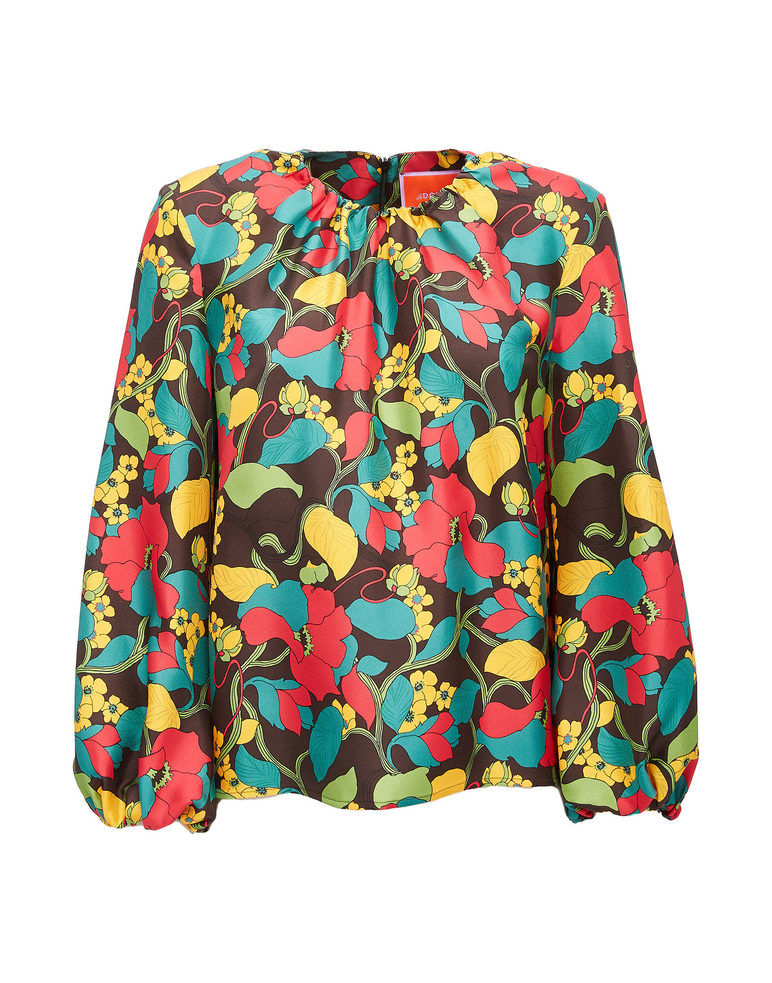 La DoubleJ Charming Top Vines TOP0021SIL001VIN0001