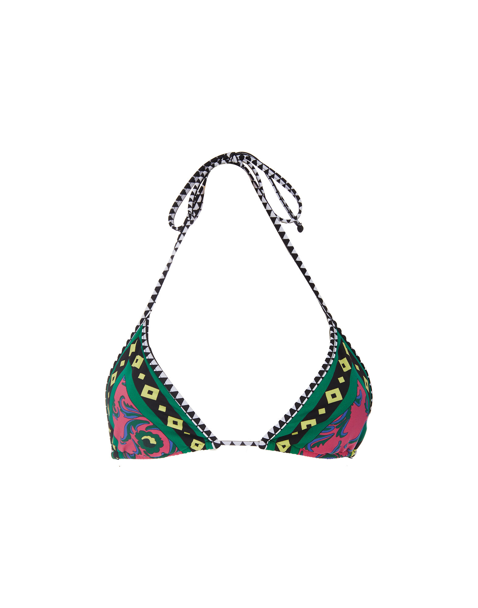 LaDoubleJ Triangle Bikini Top Cartwheel Fuxia SWI0032LYC003CRW0003