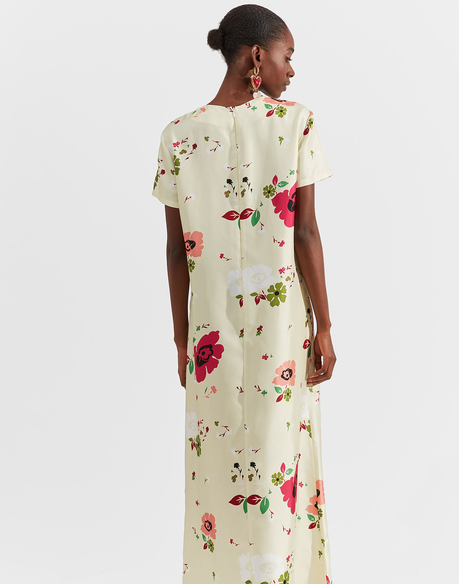 LaDoubleJ Swing Dress Giardino DRE0001SIL001GIA0001