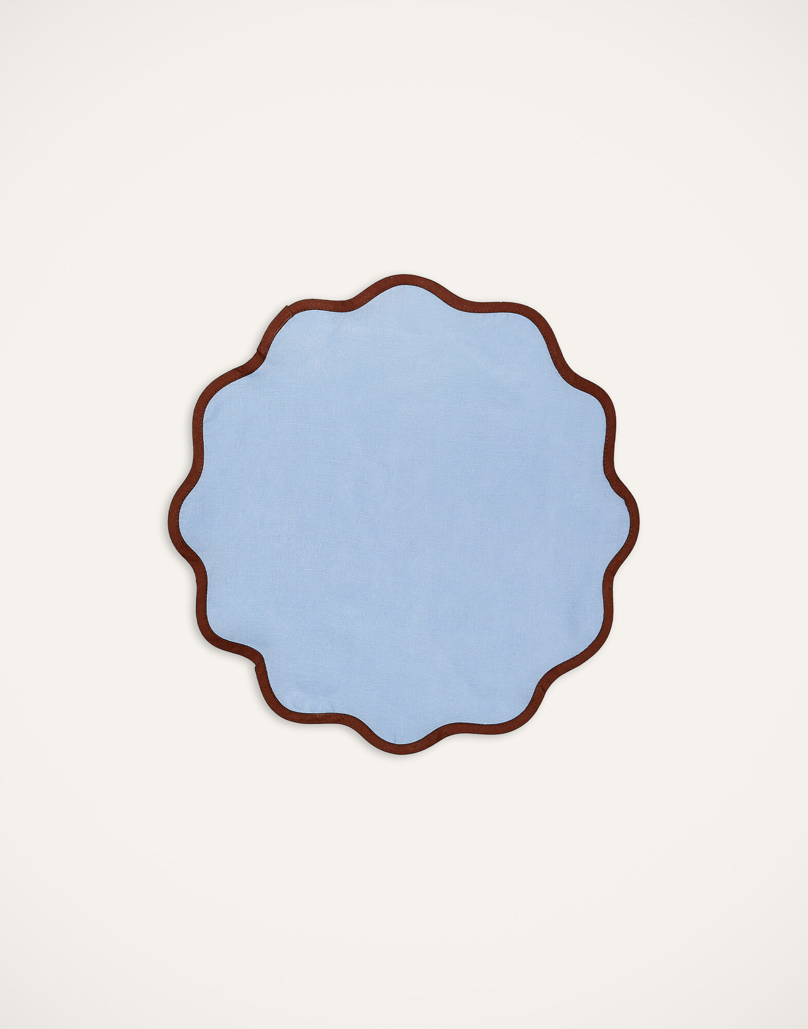 La DoubleJ Cloud Placemat Set Of 2 Rainbow Sky TBM0003LIN006RAI0026