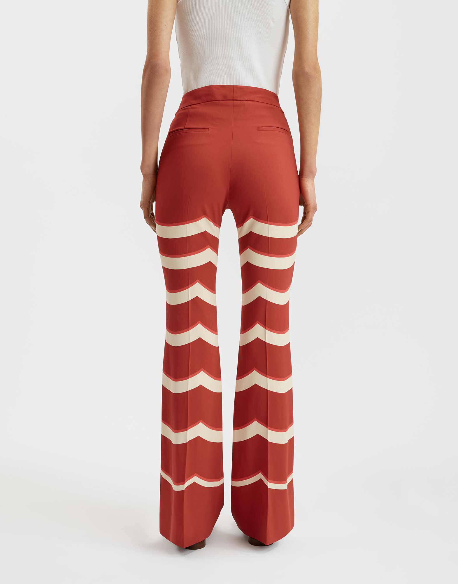 La DoubleJ Saturday Night Pants Fans Plac&eacute;e Red TRO0071VIS011FAN03RE01