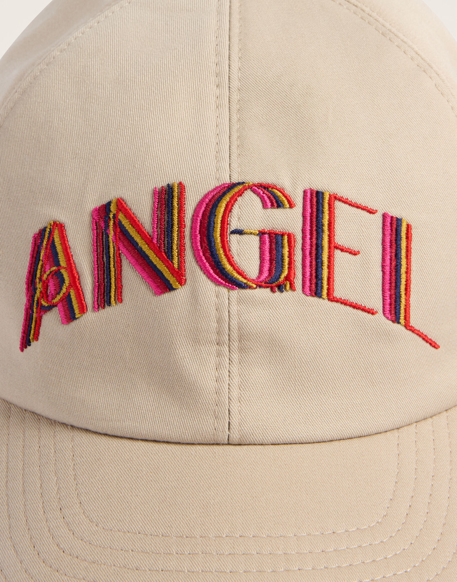 La DoubleJ Brooklyn Cap Angel Light Beige HAT0043COT026SOE05BR01