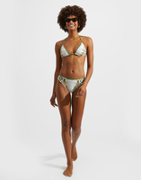 La DoubleJ Bikini Top &#40;Placed&#41; Borboni Placed Bianco SWI0032LYC003BRN03WH01