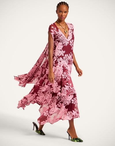 La DoubleJ Dresses Women - Do It All Lacey Dress Solid Pink L 76% Cotton 24% Polyamide La DoubleJ Dresses Women - Do It All Lacey Dress Solid Pink L 76% Cotton 24% Polyamide