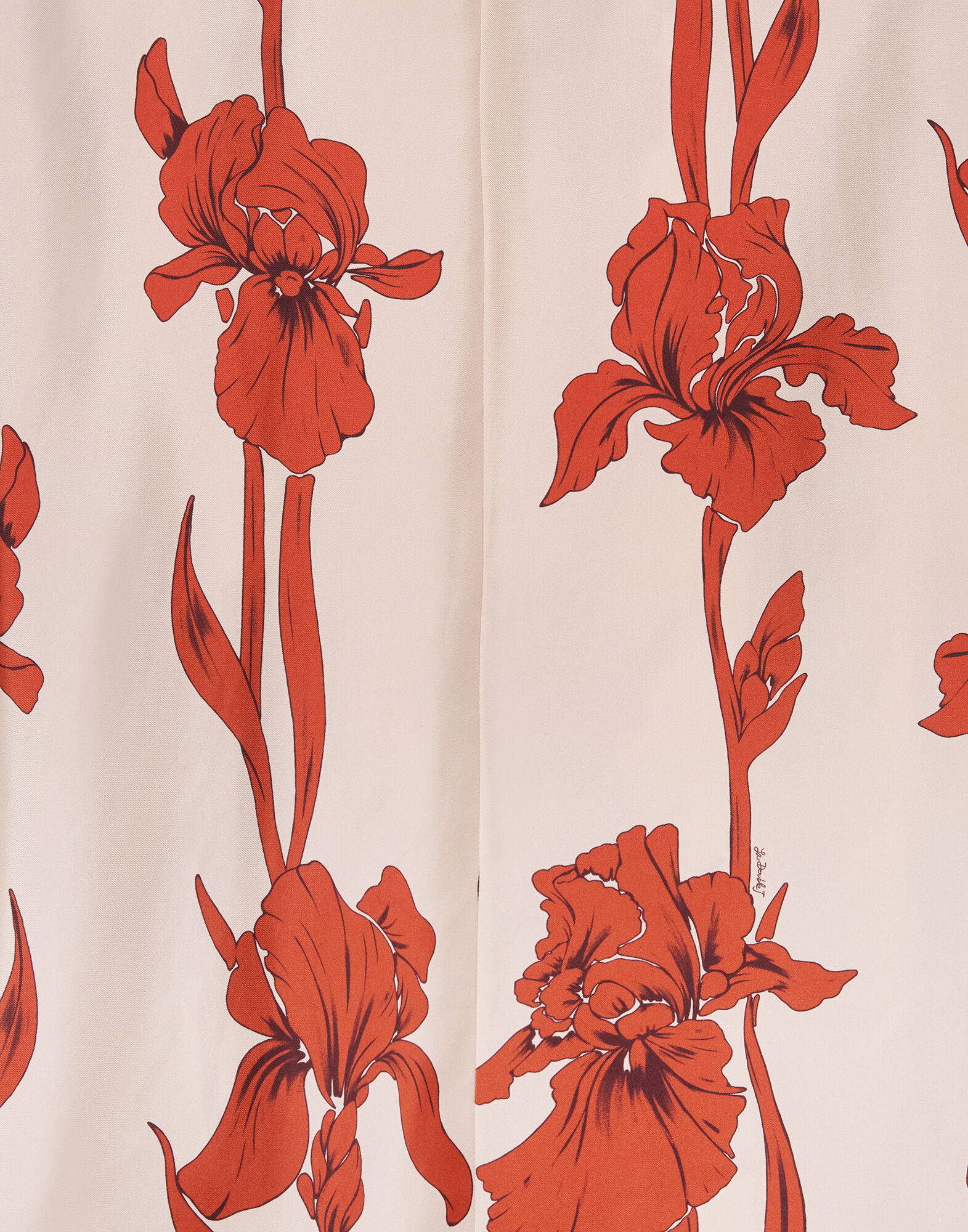 La DoubleJ Muumuu Dress Iris Dark Orange DRE0308SIL001IRS04OR03