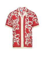 La DoubleJ Maitan Shirt Dragonflower Plac&egrave;e Red SHI0118LYO001DRE01RE01