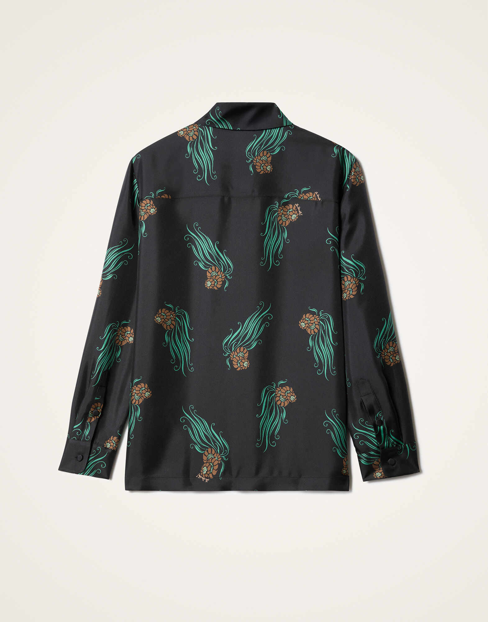 La DoubleJ Boy Shirt Lemuria Black SHI0001SIL001LEM01BL01