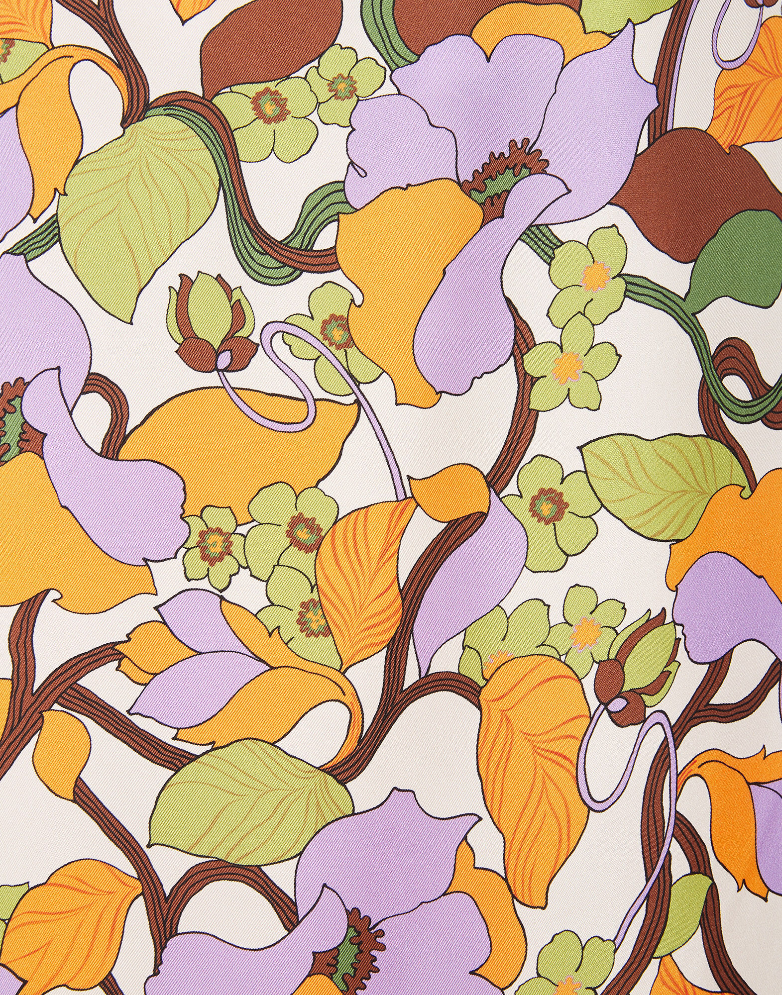 La DoubleJ Roy Dress Vines Bianco DRE0460SIL001VIN0002