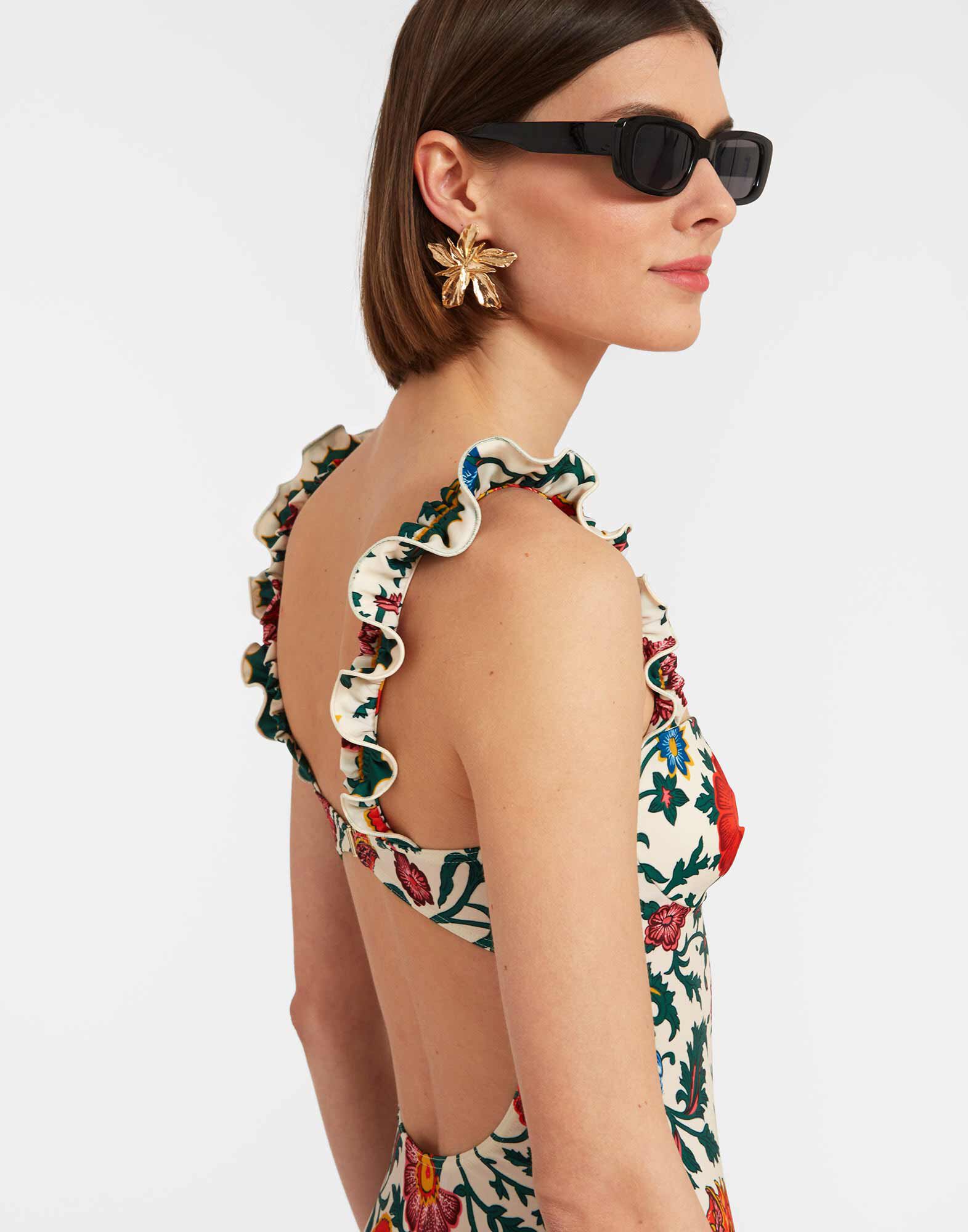 La DoubleJ Boop Swimsuit Dragonflower Mini Multicolor SWI0071LYC001DRE02MU01