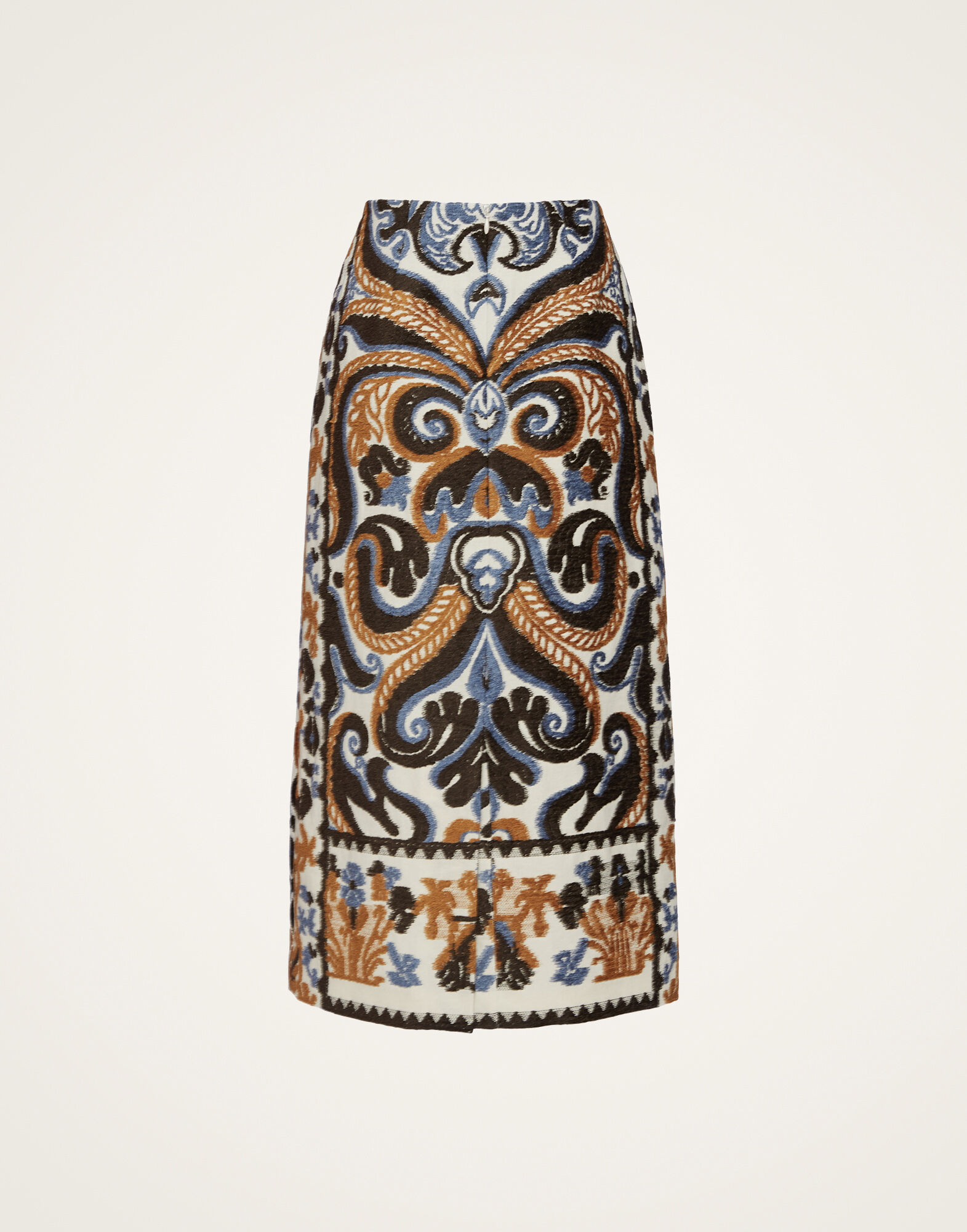 La DoubleJ Pencil Skirt Corsini Cream SKI0011JCQ091INI01WH03