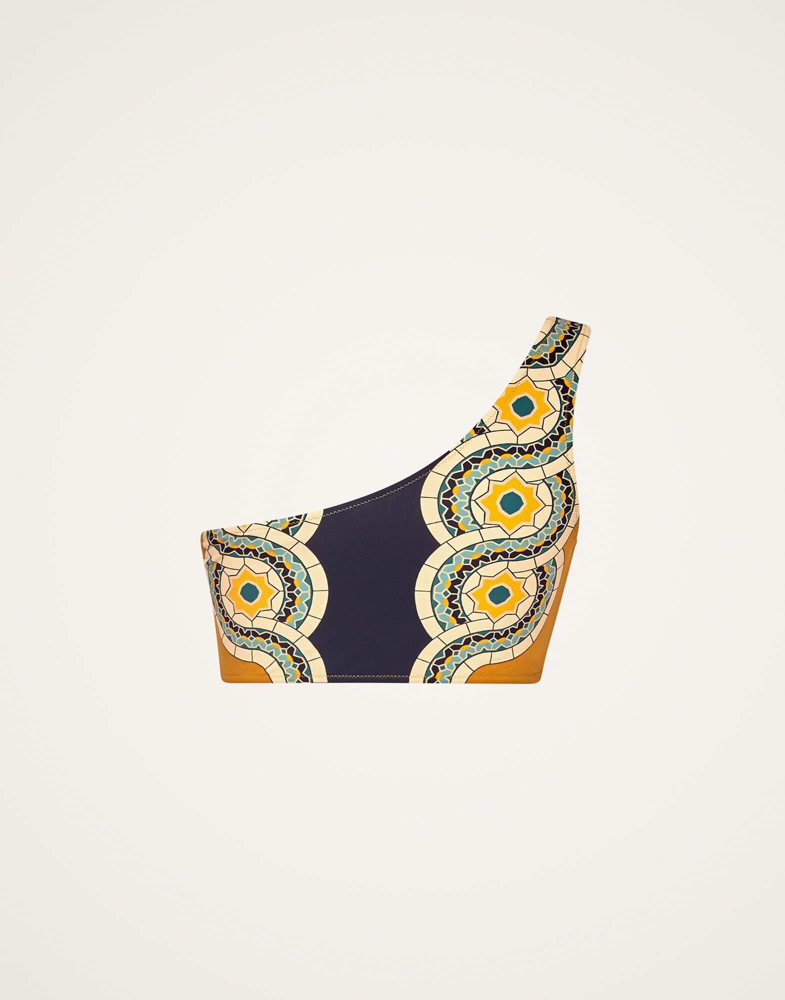 La DoubleJ Goddess Top Mudejar Plac&eacute;e Blue SWI0057LYC006MUD01BU03