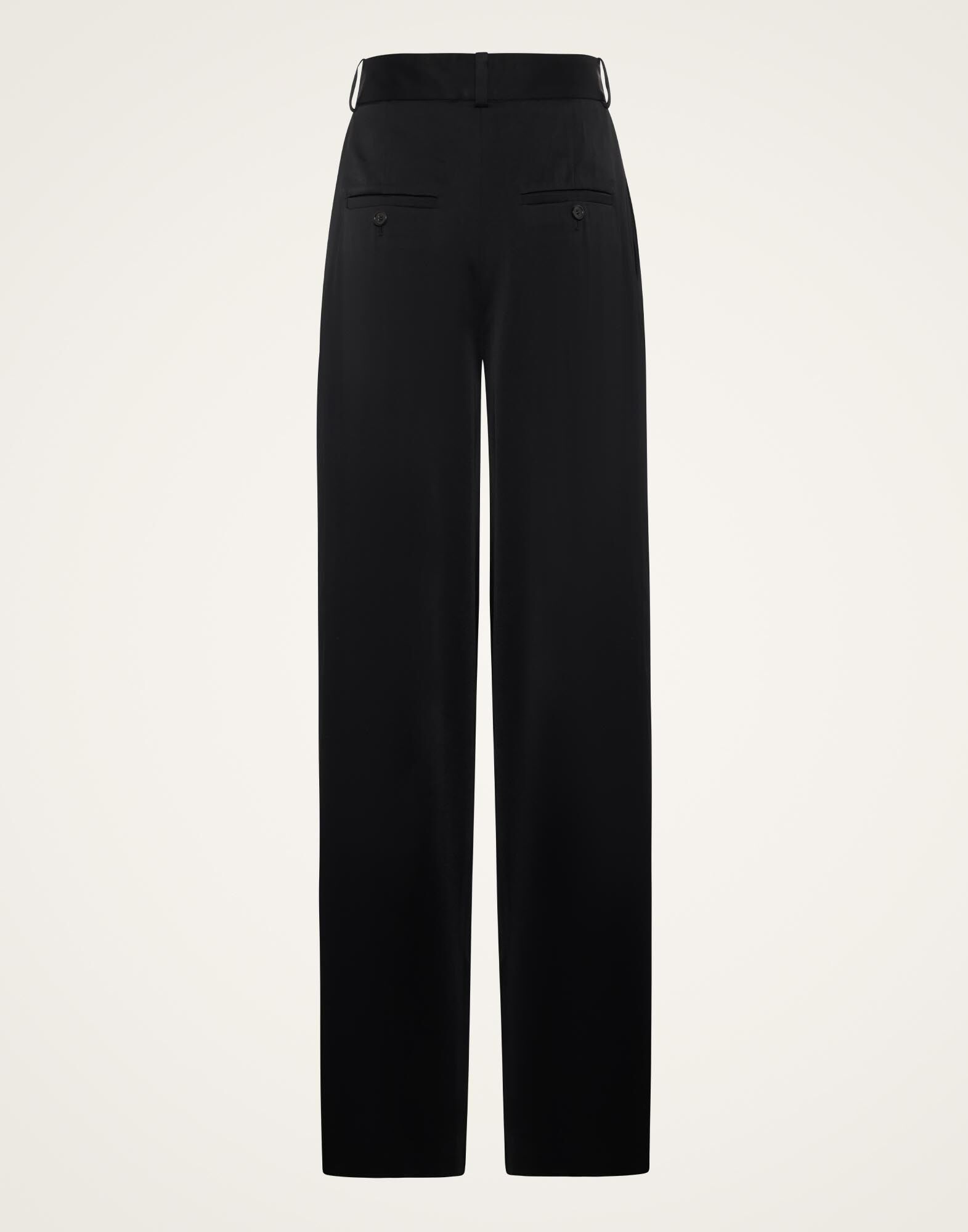 La DoubleJ Brooklyn Pants Solid Black TRO0156SAB001SOLIDBL01