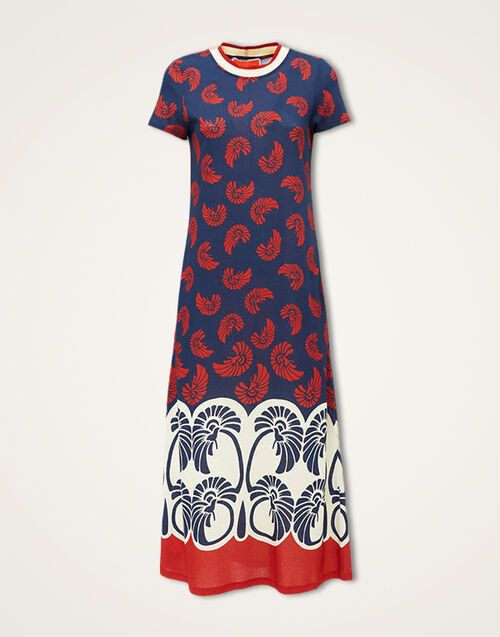 La DoubleJ Sporty Swing Dress Palmetto Plac&eacute;e DRE0247JER002PIG01BU06