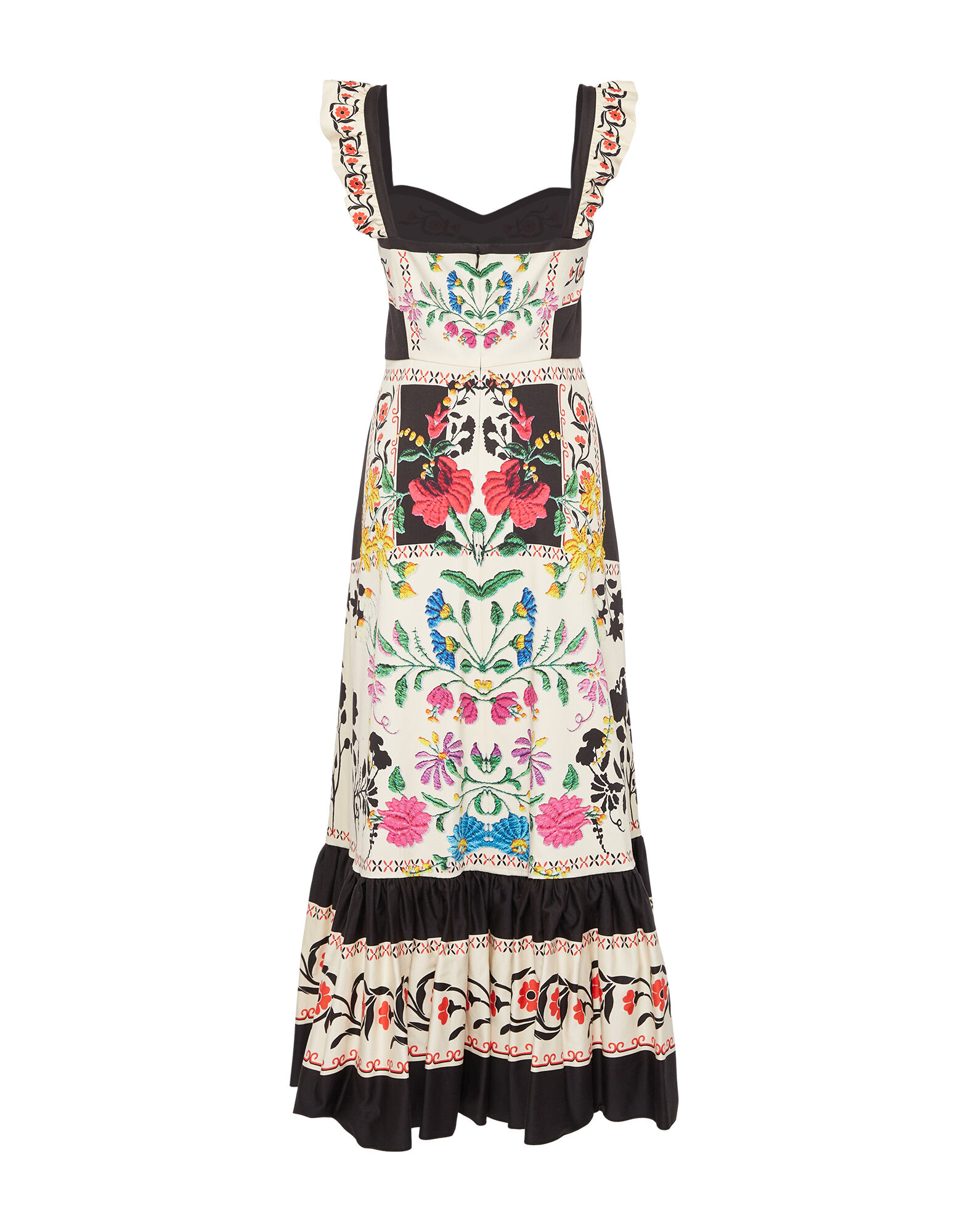 La DoubleJ Gingerbread Dress Plaza Plac&eacute;e Ivory DRE0672COT037PLA04WH04