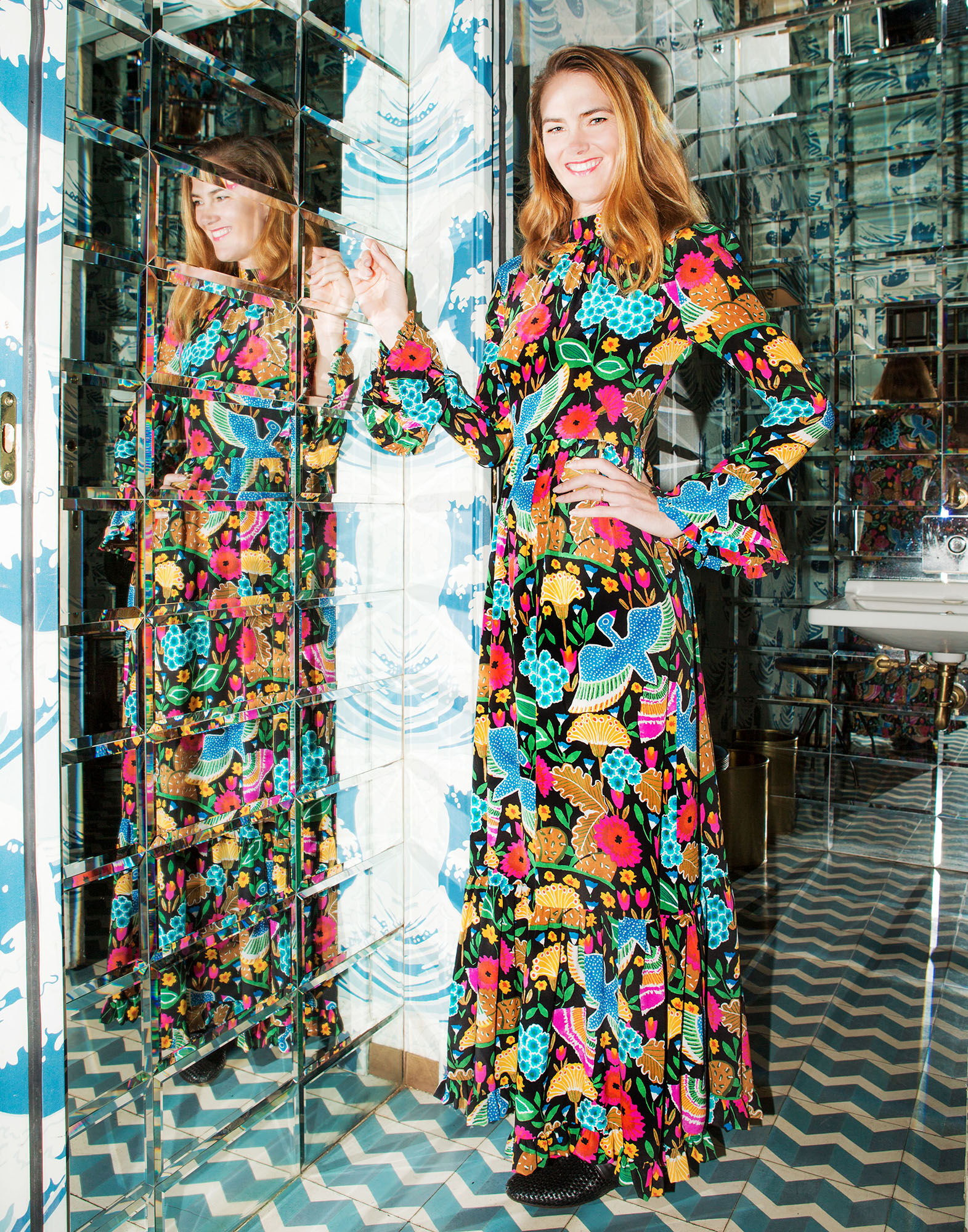 LaDoubleJ Visconti Dress Colombo Grande DRE0041CRE001COL0001