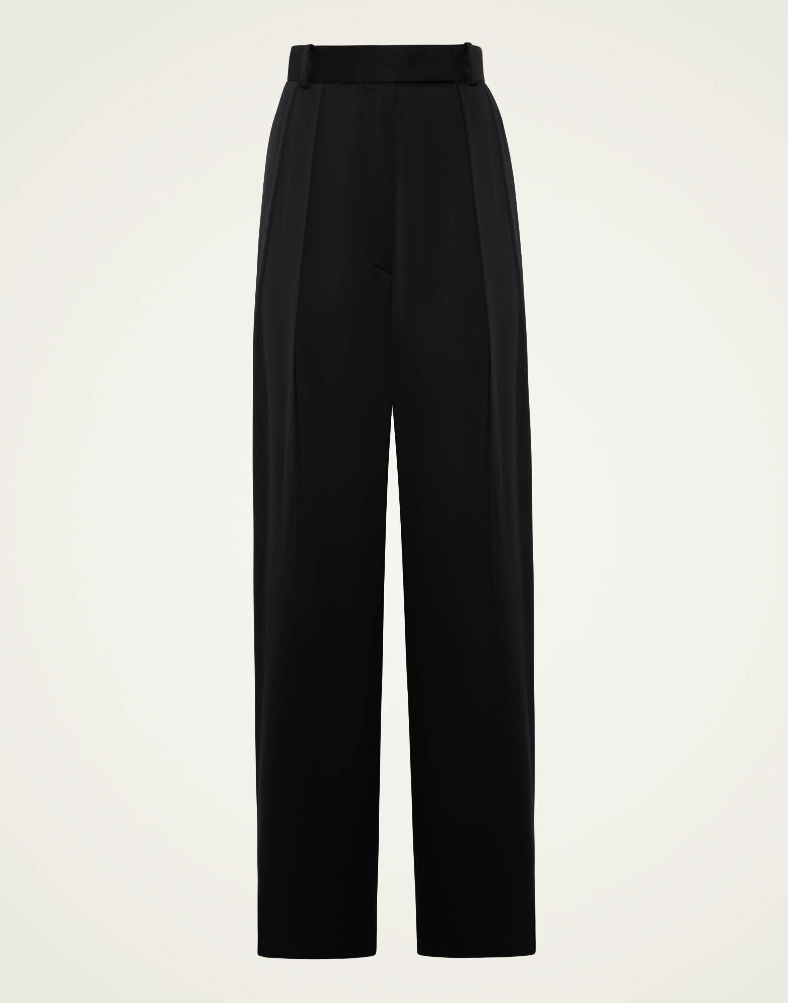 La DoubleJ Brooklyn Pants Solid Black TRO0156SAB001SOLIDBL01