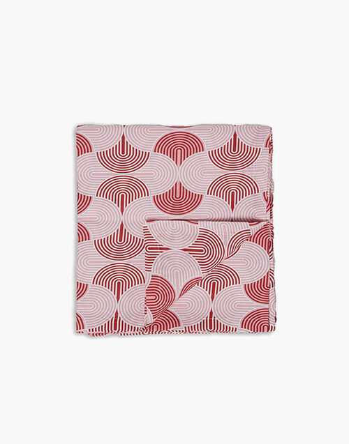 La DoubleJ Medium Tablecloth (180x280) Slinky Rosso TBC0002LIN001SLI0004