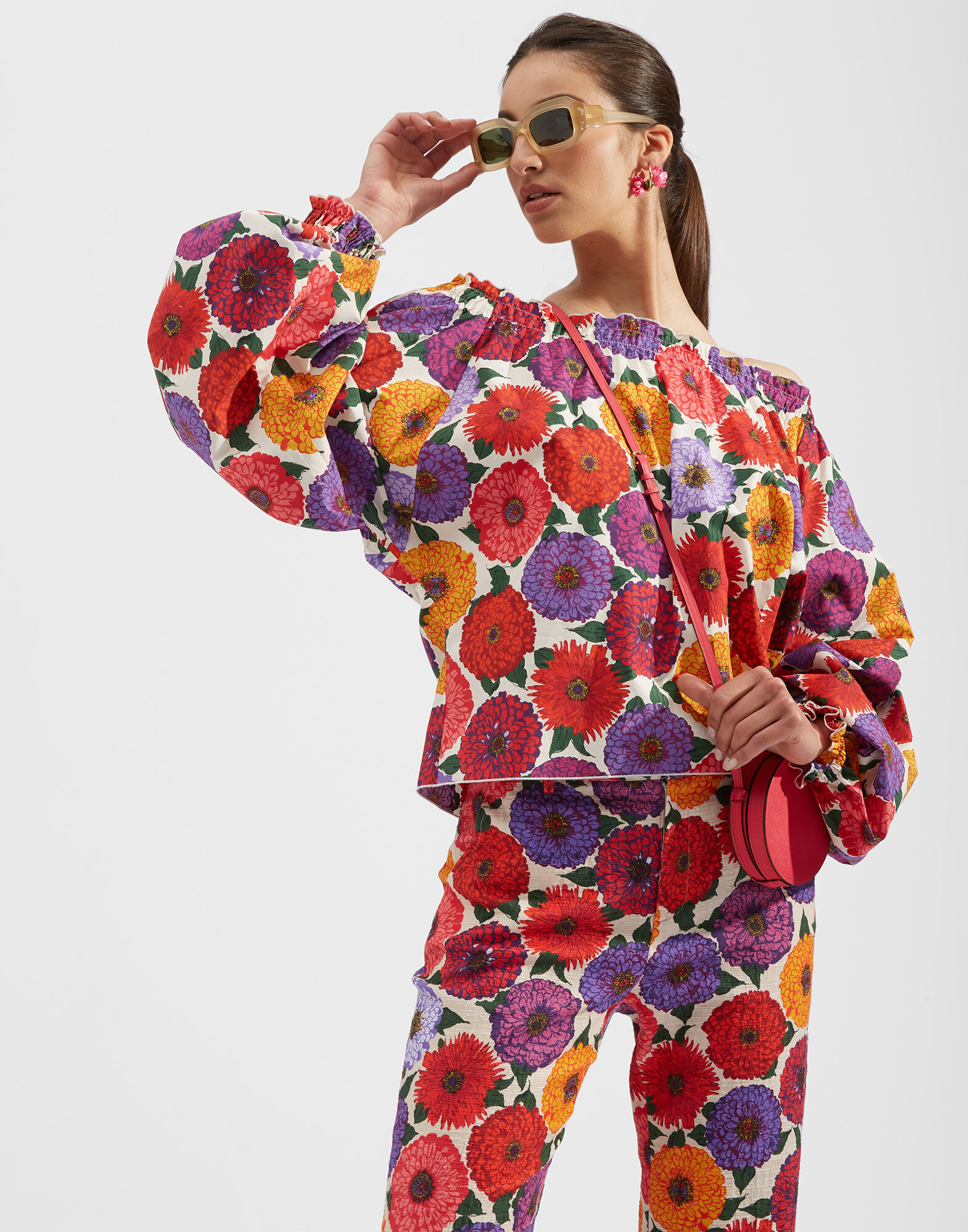 La DoubleJ Boho Top Zinnie TOP0072COT001ZIN0001