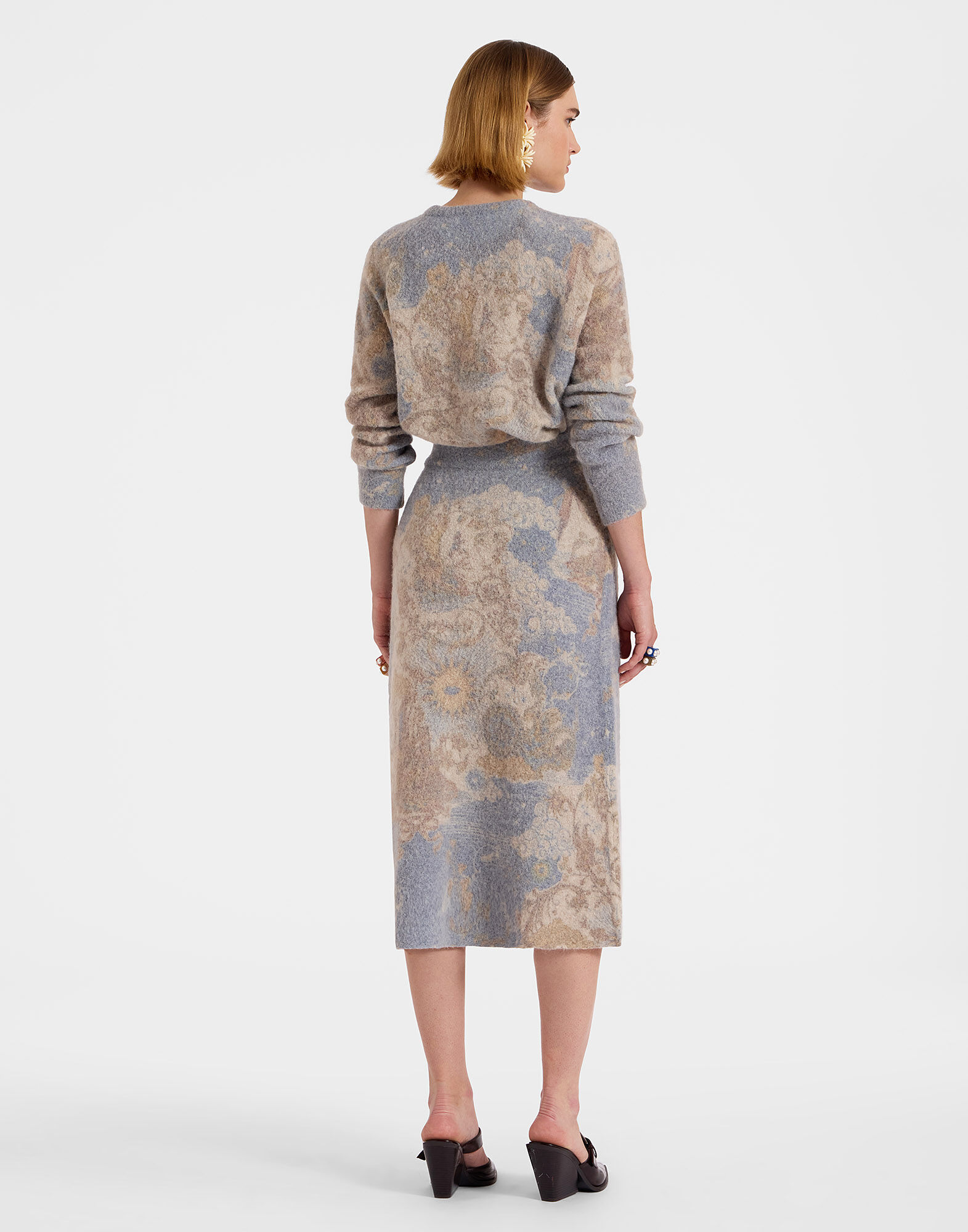 La DoubleJ All-In Skirt Light Blue SKI0134KNI124VA291BU01