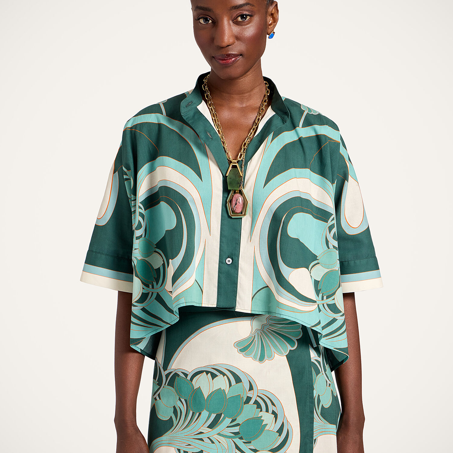 La Double J Mini Foulard Shirt