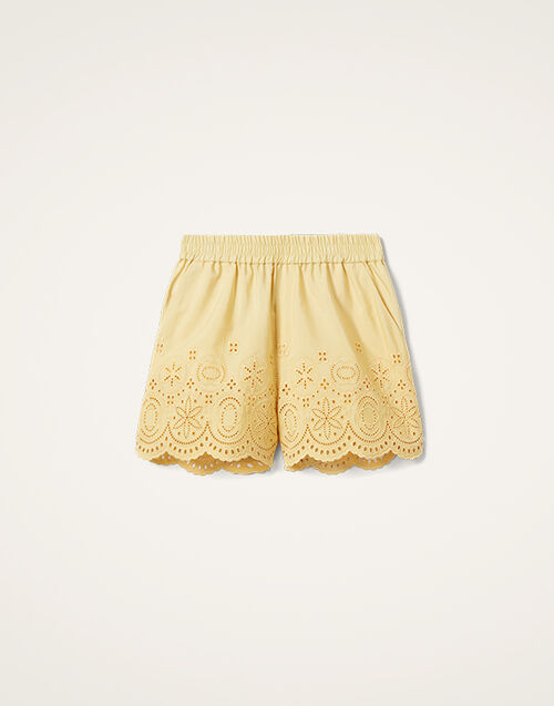 La DoubleJ Pull-Up Shorts Eclipse Light Yellow TRO0161SAN005ECL03YE01