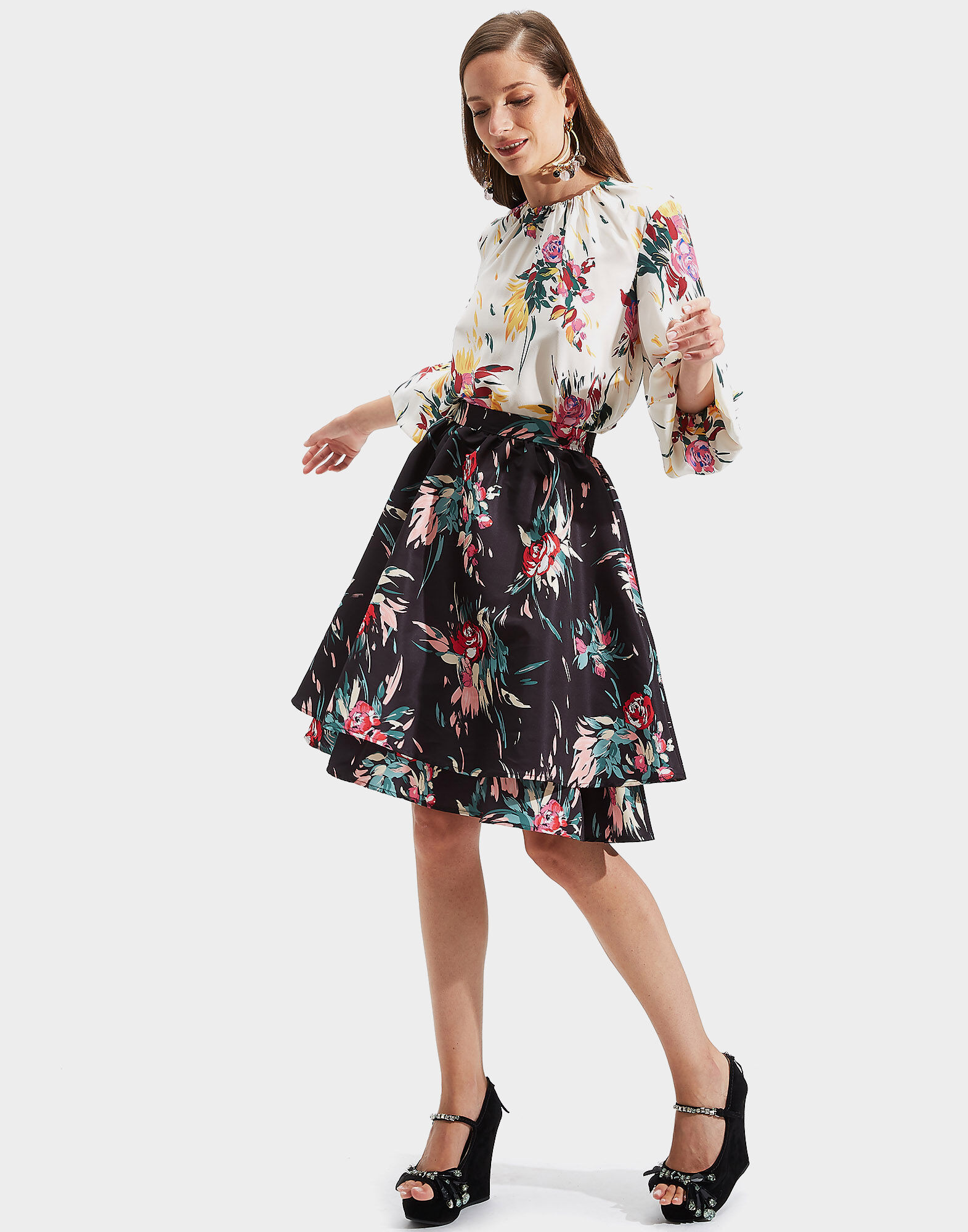 LaDoubleJ Charming Top Breezy Bianco TOP0021CRE001BRZ0003