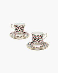 Espresso Cup & Saucer  Lilia Collection from Lauriger