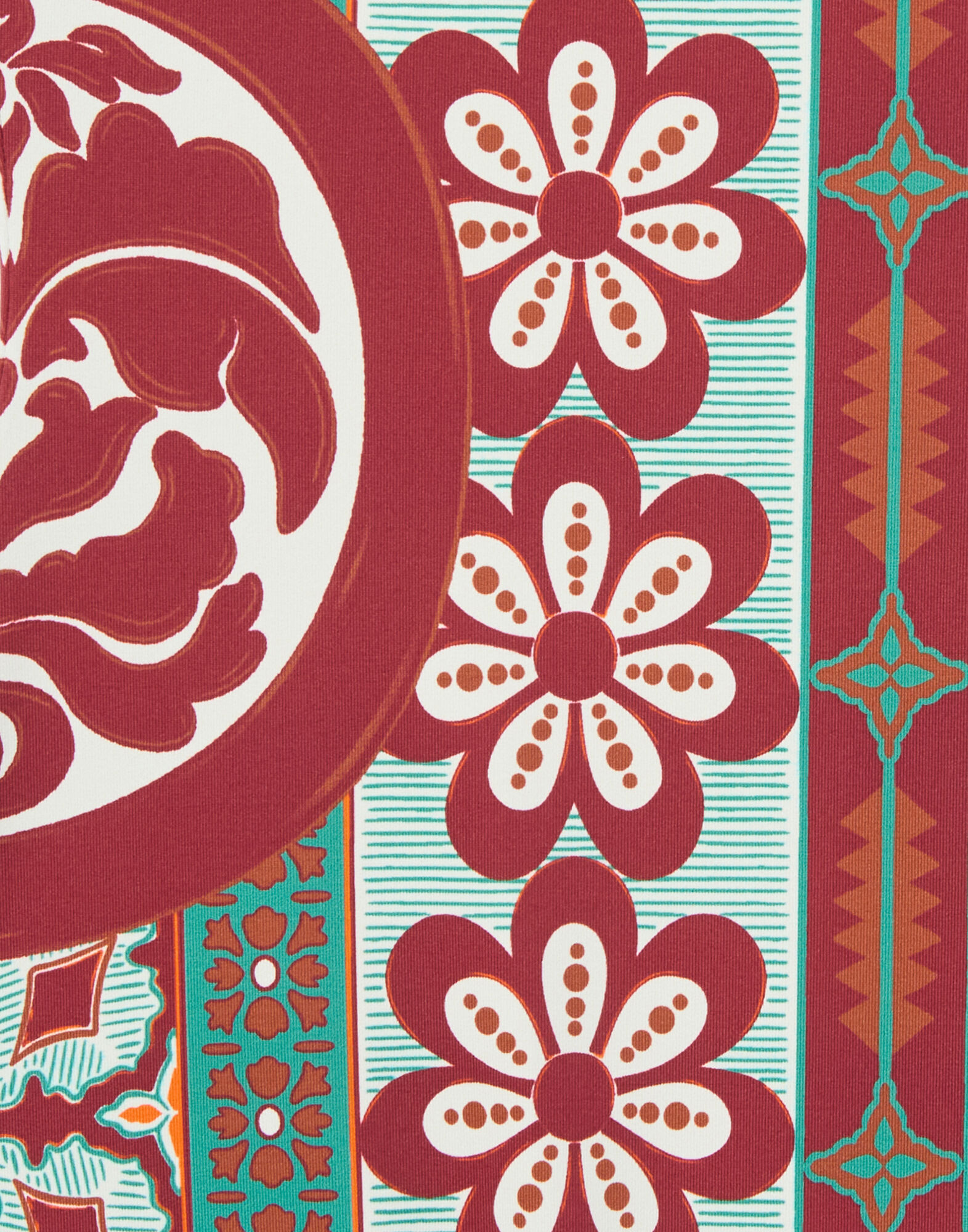 La DoubleJ Elle Swimsuit Pagoda Plac&eacute;e Rust SWI0055LYC006PAG01OR04