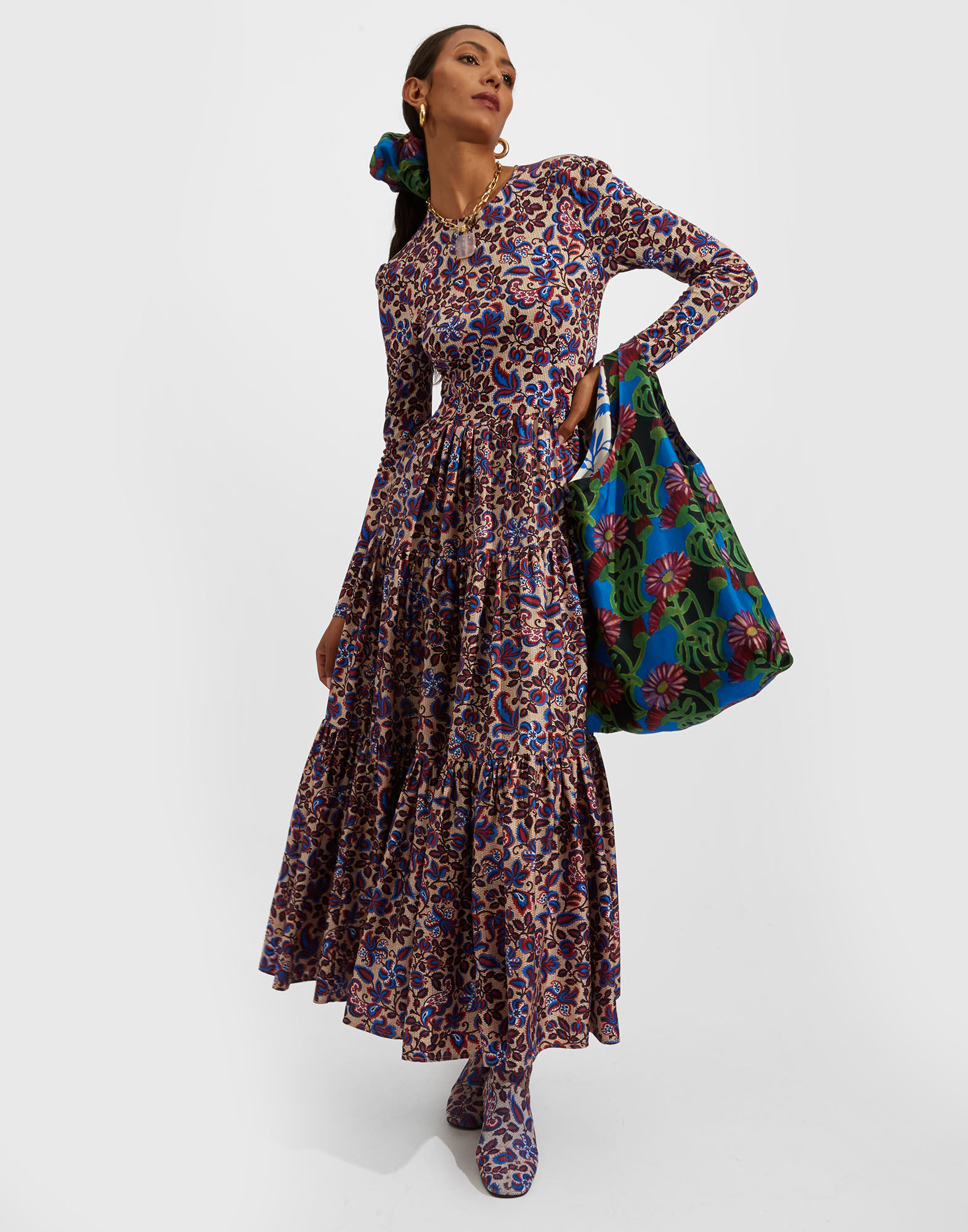La DoubleJ Big Dress Ortica DRE0172SIL001ORT0002