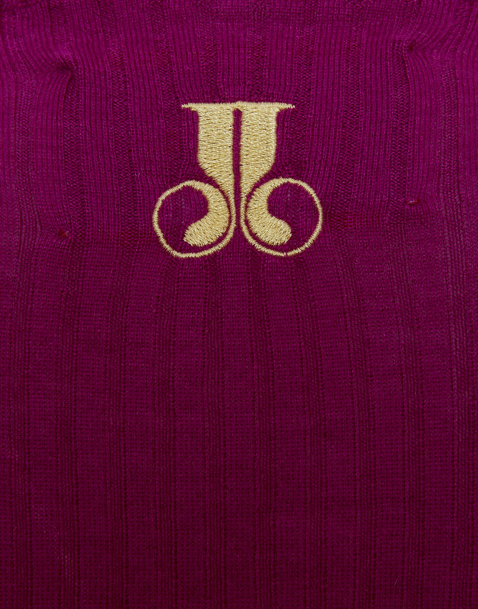 La DoubleJ High Kick Top Purple PUL0167KNI100VA218PU01