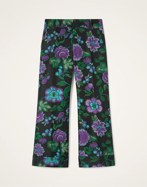 La DoubleJ Hendrix Pants Botanical Black TRO0014JCQ144BOT01BL01