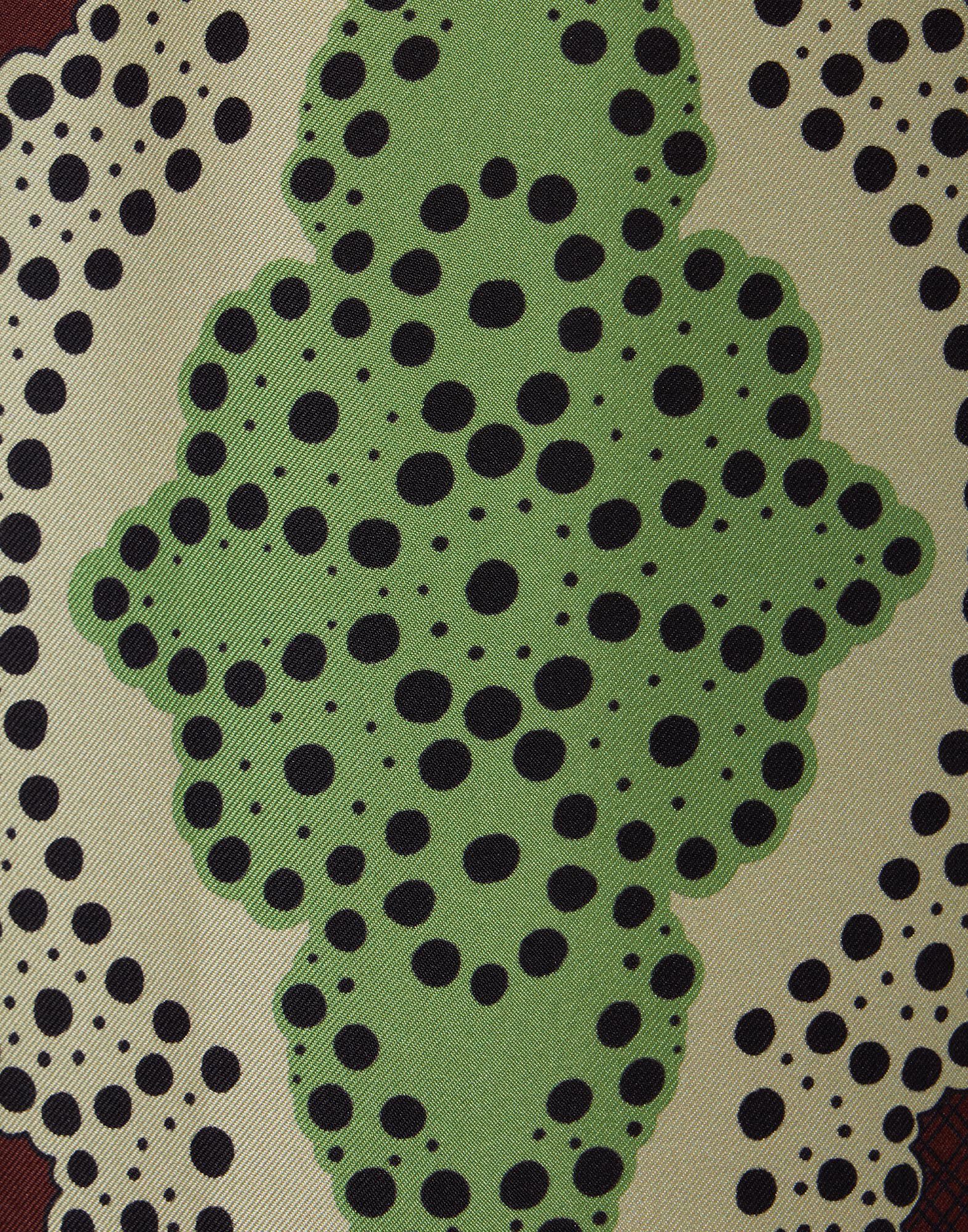 La DoubleJ Palazzo Pants Portal Plac&eacute;e Brown TRO0026SIL006POR02BR11