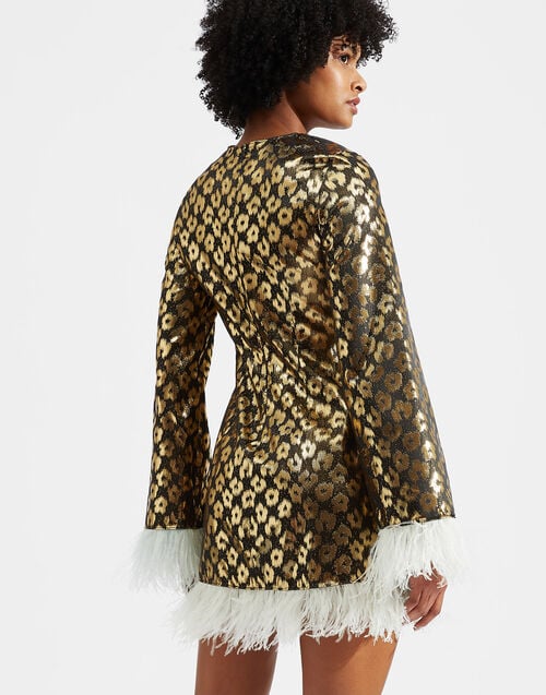 Z-Supply Lina Leopard Jacquard Dress