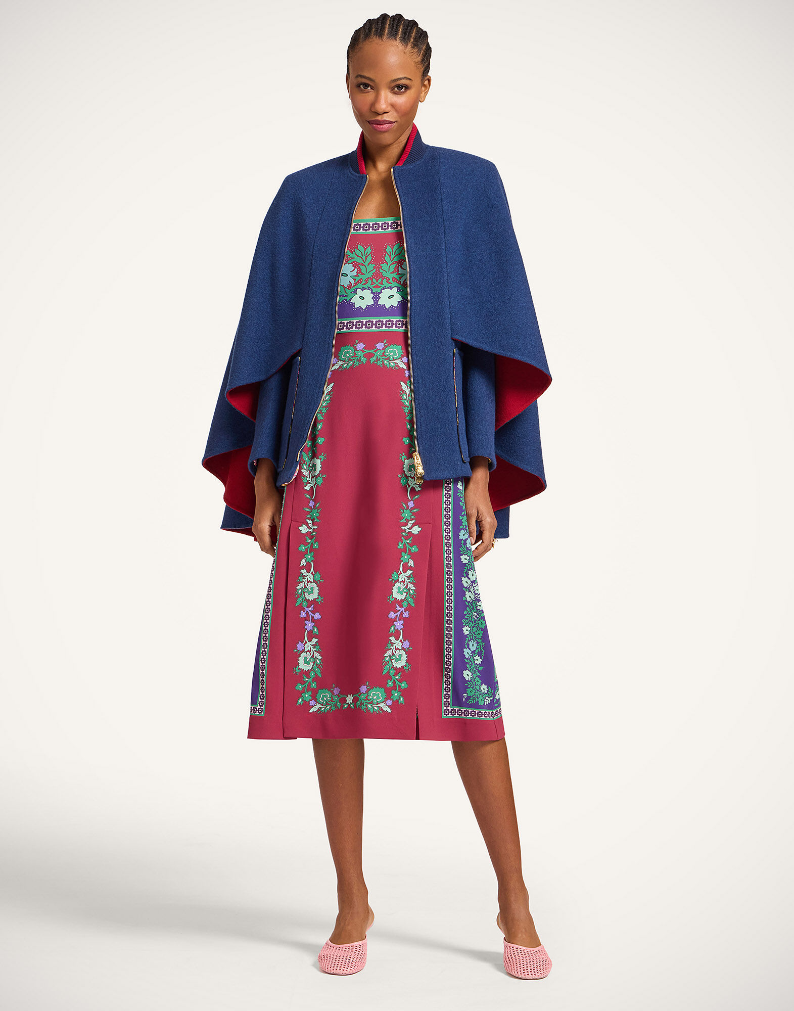 La DoubleJ Baker Street Jacket Solid Navy JAC0171WOL032SOLIDBU06